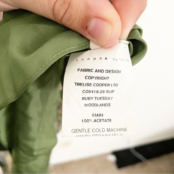 Cooper by Trelise Ruched Floral Print Midi Dress Long Sleeves Size NZ 10 US 6 - Picture 7 of 16